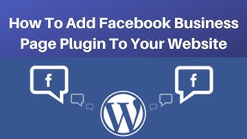 How To Add Facebook Business Page Plugin To Your Website