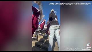 Texas Southern University Tuba player gets harassed and punches the aggressor