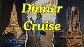 CHAO PHRAYA RIVER DINNER CRUISE 🚢 IN BANGKOK, THAILAND 🇹🇭 2024 #bangkok #dinnercruise #chaophraya