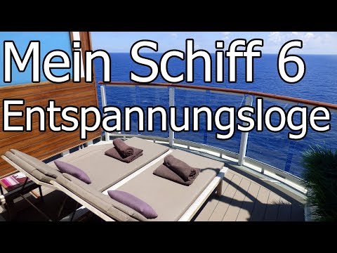 Entspannungsloge Mein Schiff 6 Tui Cruises Youtube