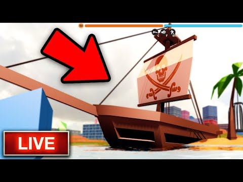 Jailbreak NEW UPDATE LIVE! PIRATE SHIP EVENT, NEW AIRPORT, POLICE STATION | Roblox Jailbreak LIVE - Jailbreak NEW UPDATE LIVE! PIRATE SHIP EVENT, NEW AIRPORT, POLICE STATION | Roblox Jailbreak LIVE