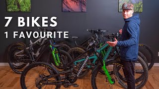 I own 7 different Mountain Bikes but which one is my favourite?!