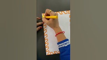 Front page border design,title page border  #projectfiledecoration #border_design #shorts #indietube