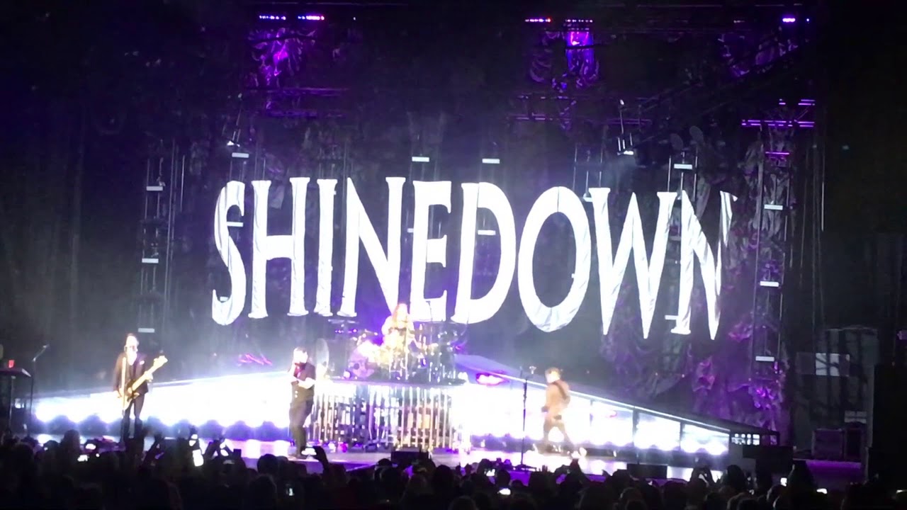 Shinedown at Walmart AMP Rogers Arkansas YouTube