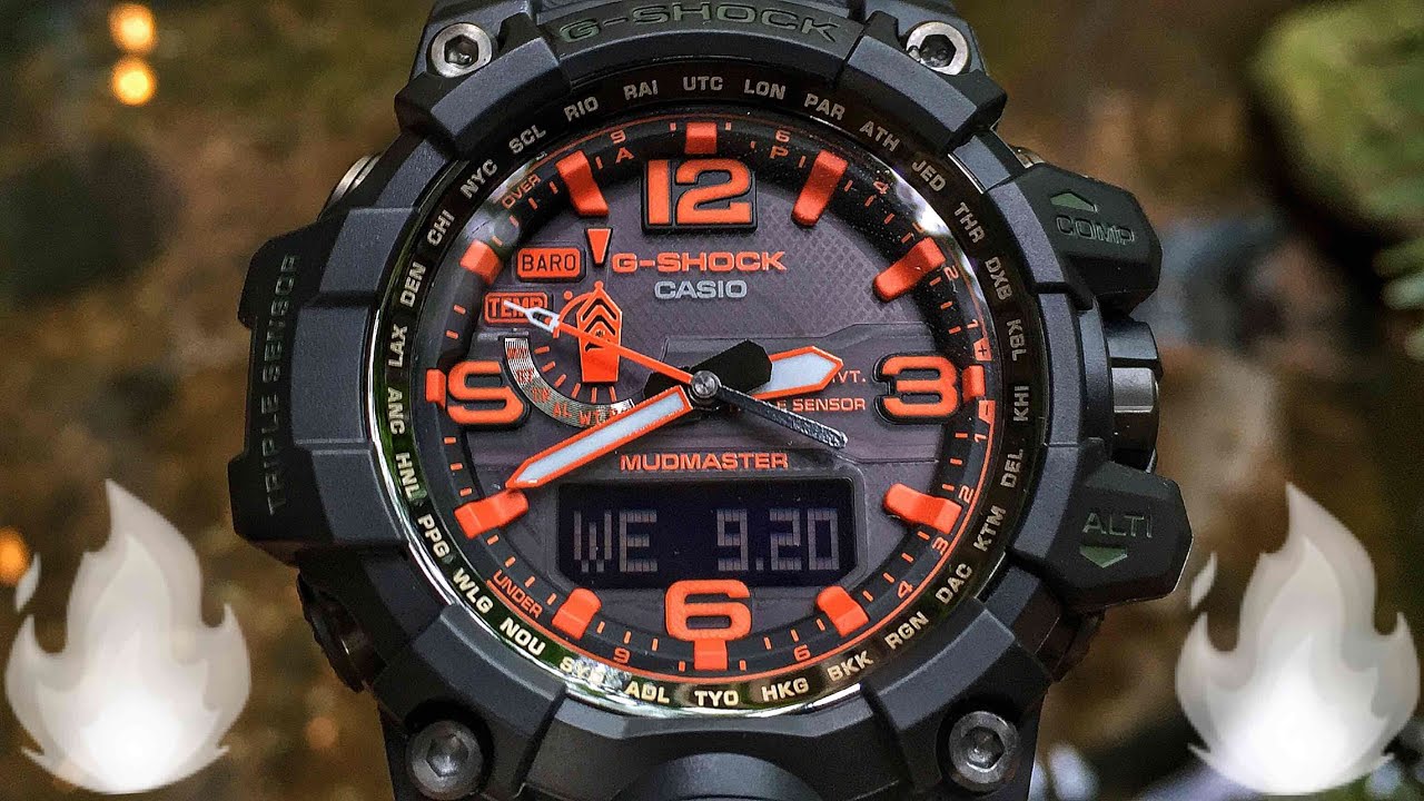 Casio G-Shock GWG-1000MH-1AJR Master of G Mudmaster Maharishi watch  unboxing & IN-DEPTH review