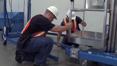 VIDEO Genie AWP  Super Straddle Assembly