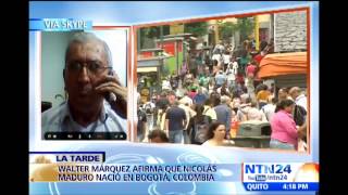 Oposición venezolana presenta nuevas pruebas sobre la nacionalidad de Maduro [Parte II]