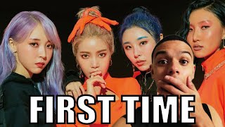 FIRST TIME REACTING to MAMAMOO | HIP, Mr. Ambiguous, ILLELLA, & 1,2,3 Eoi! | REACTION