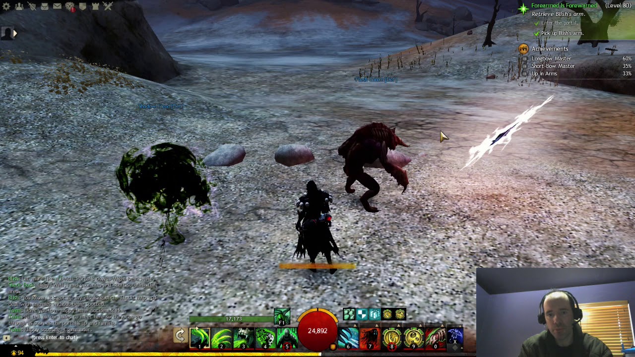 GW2 Forearmed is Forewarned and Nearby Mastery Point - YouTube