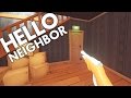 Hello Neighbour - Secret Gun Ending and Burning Bear? - Let's Play Hello Neighbor Gameplay