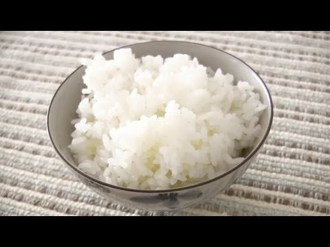 How to Cook Steamed White Rice (Gohan) in a Rice Cooker Recipe | OCHIKERON | Create Eat Happy :)