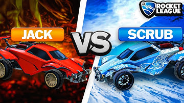 I played my own RLCS TEAMMATE in a TOXIC 1v1!