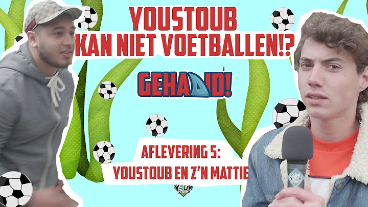 Gehaaid Spelshow met Youstoub | NIEK is GEHAAID #5