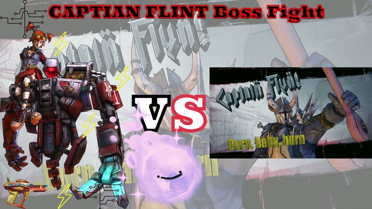 Borderlands 2 CAPTIAN FLINT Boss Fight Gaige Playthrough ||CryoVision