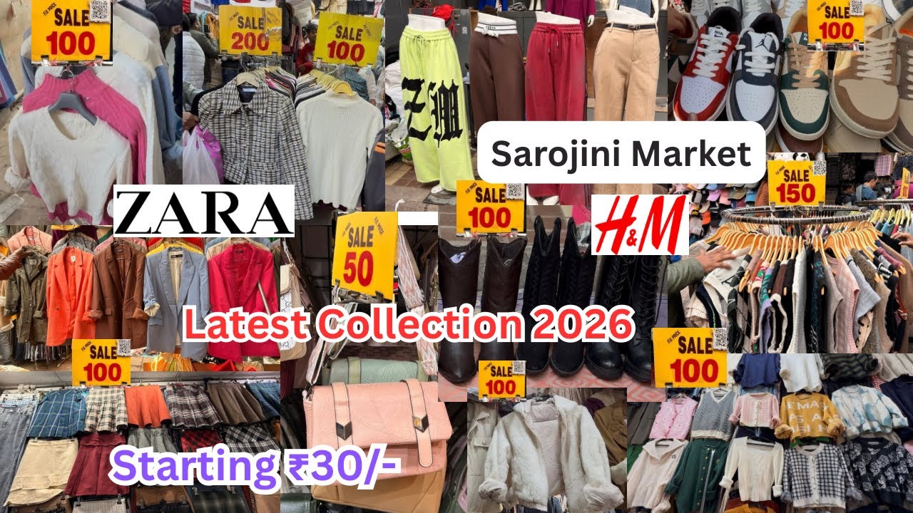 Sarojini Nagar Market Delhi😍| Sarojini Nagar Winter Collection 2026 with shop Number 