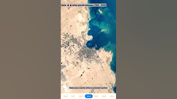 # short_video #Urban_growth #qatar #chenges between 1984 - 2020 #geography #arcgis