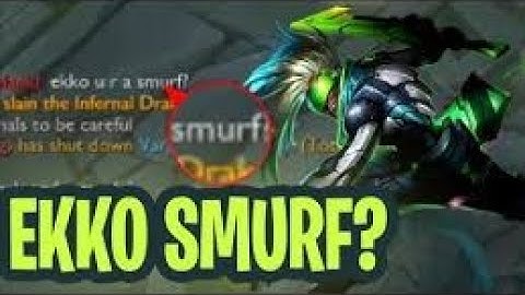 HOW TO MAKE ENEMY TEAM SURRENDER AT 20 MIN SMURFING IN GOLD!(full ekko gameplay, no commentary)