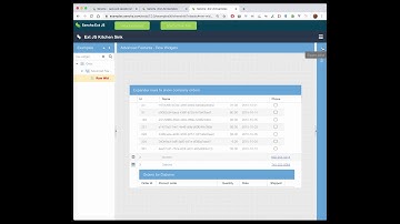 How to Implement Row Widget Components in Ext JS