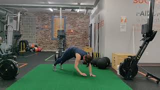 Walkout to Toe Touch