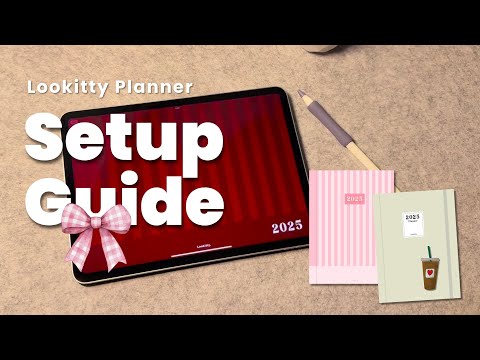 2025 Digital Planner | Setup Guide 🎀 🤎 | ipad + goodnotes 6