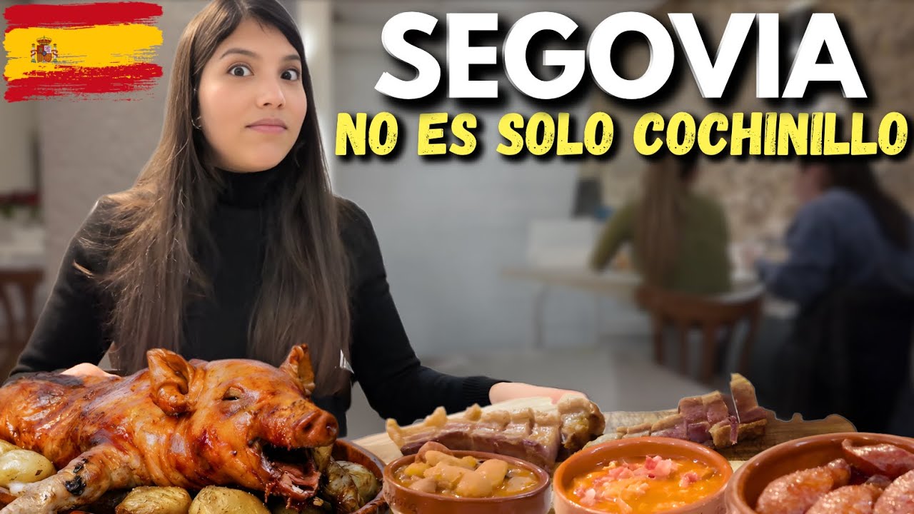 NO TUVIMOS CONTROL comiendo en Segovia - ESPAÑA