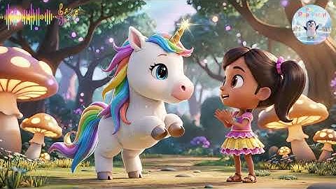 Dreamy Sky Riders ☁️🦄 Magical Cloud Adventure | Cute 3D Chibi Fantasy Song for Kids