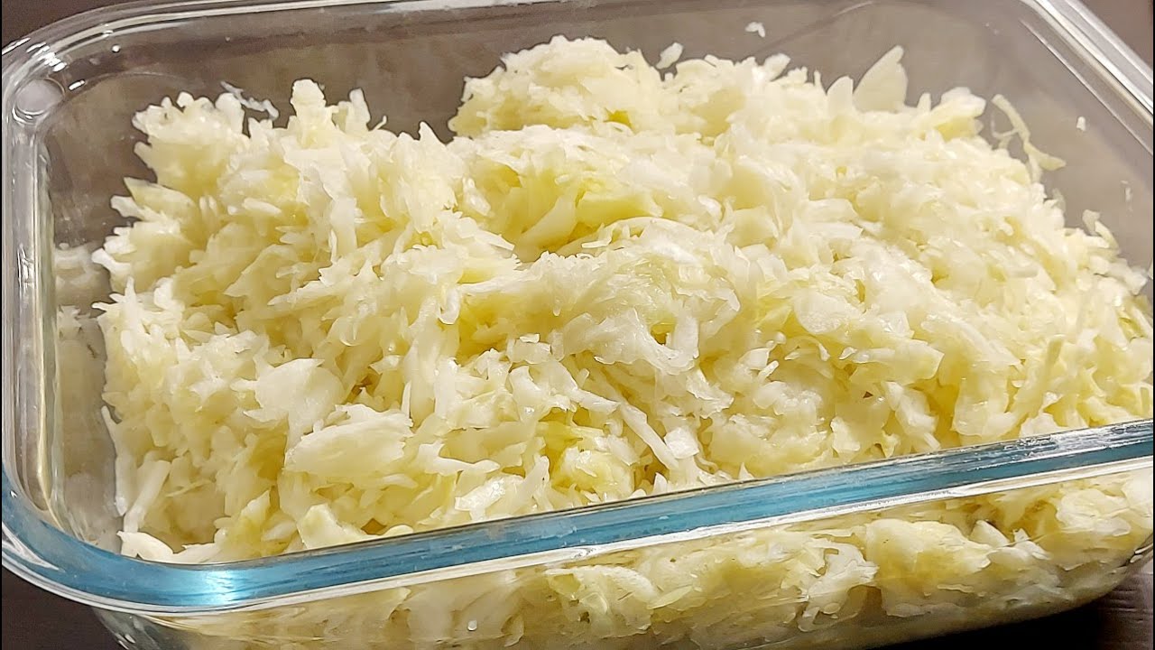 Crunchy Sauerkraut in Only 5 Days! (Fermented Cabbage Eastern European Style)