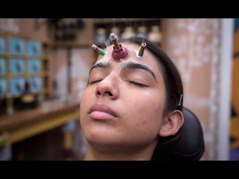 Sleep-Inducing Head Massage with Moxa 🌙 ASMR