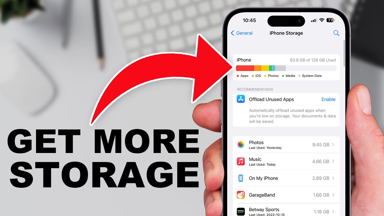 How To Get More IPhone Storage YouTube