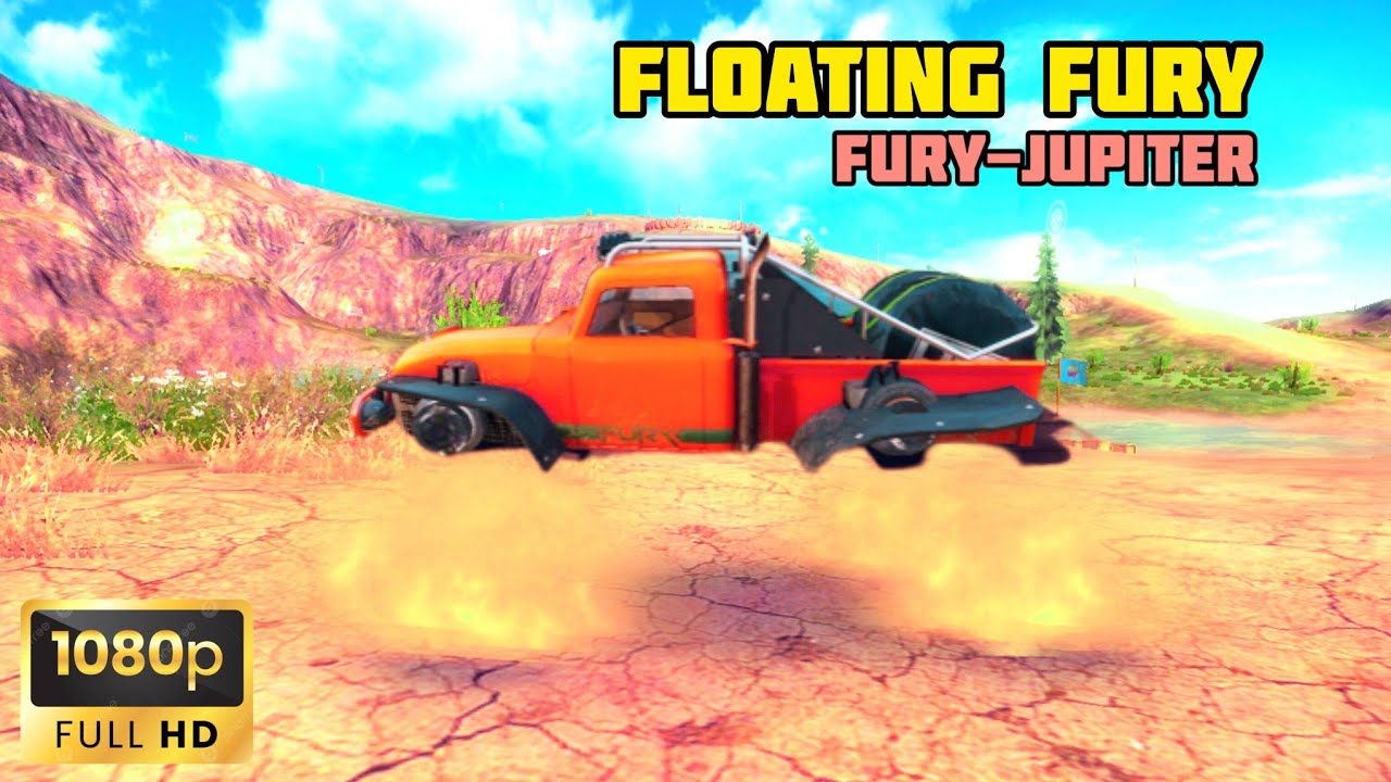FLOATING FURY TRUCK WITH JUPITER ENGINE | OFF THE ROAD HD OPEN WORLD DRIVING GAME