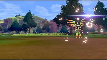 Shiny Sigilyph randomly appears on Pokemon Shield