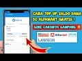 CARA TOP UP/ISI SALDO DANA DI ALFAMART DENGAN MUDAH DAN GERATIS !