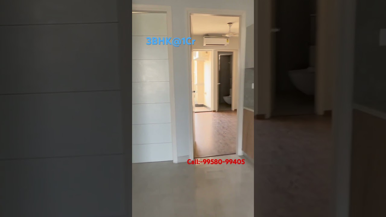 3BHK LOW RISE INDEPENDENT FLOOR UNDER 1CR 