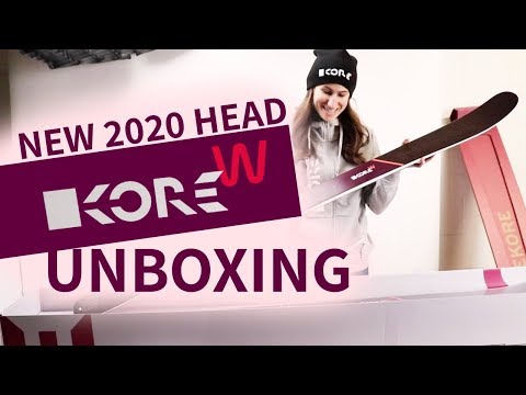 2020 Head KORE WOMENS SKI!! Unboxing #TOTHEKORE