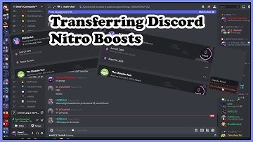 How to transfer discord nitro boosts from one server to another