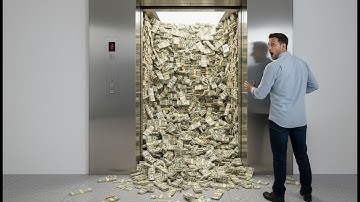 “No way… this just came out of the elevator!” #oddlysatisfying #satisfying #relaxingvideo