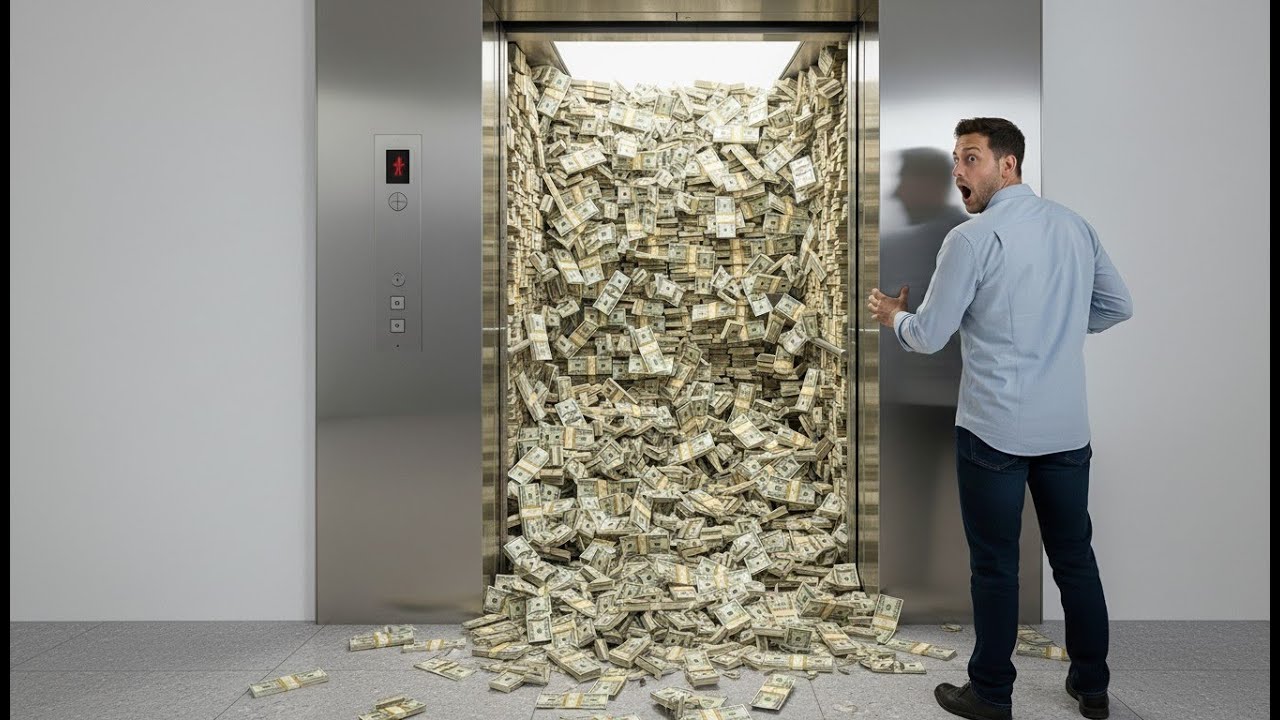 “No way… this just came out of the elevator!” #oddlysatisfying #satisfying #relaxingvideo