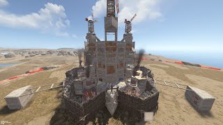 IXEDOR | small group Rust base design  , 5 bunker