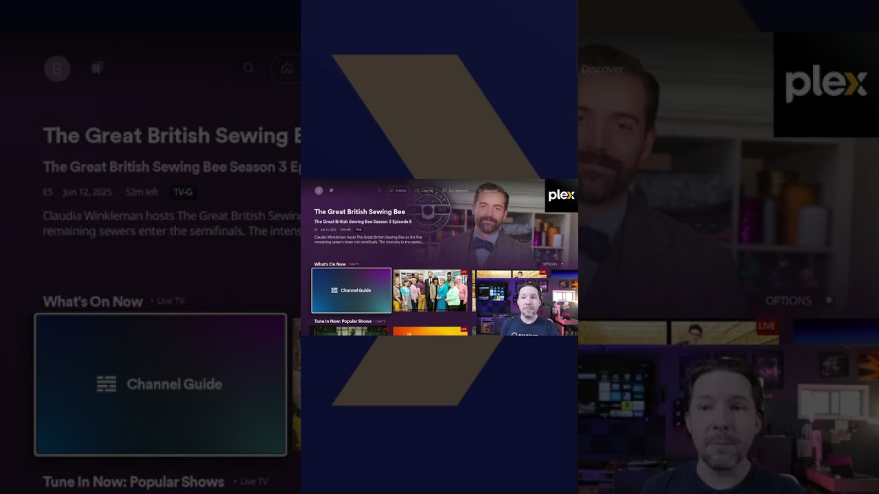 Plex on Roku TV: overview of the free streaming platform's interface, FAST channels, and on-demand library