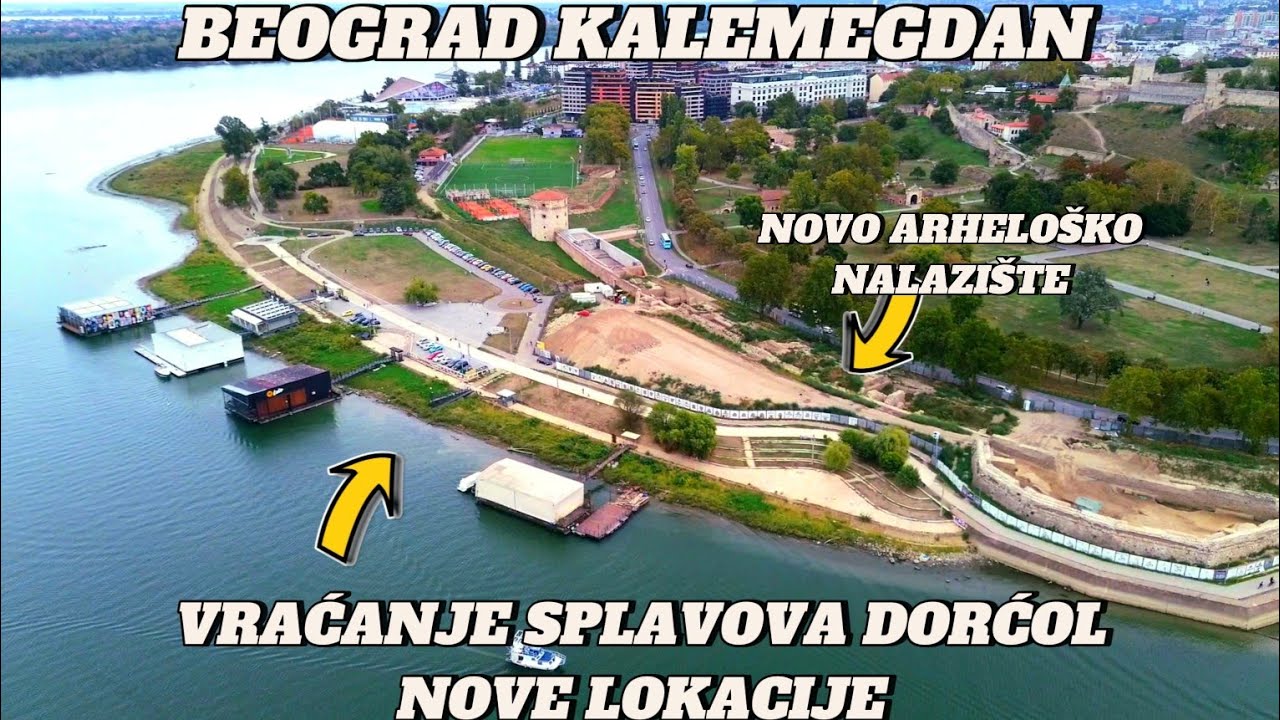 BEOGRAD VRAĆA SPLAVOVE NA DONJI GRAD DORĆOL NOVE LOKACIJE,USKORO VELIKO ...