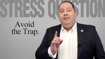 "How do you Handle Stress?" Job Interview Question Answer