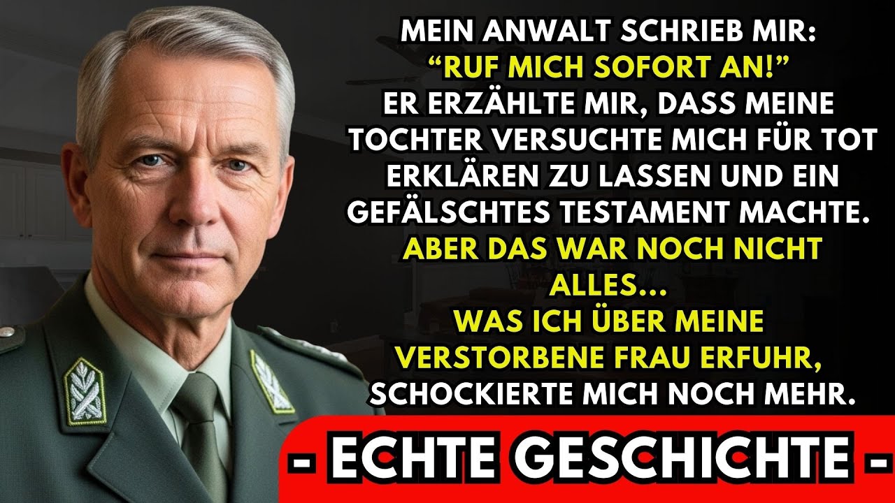 „Papa, ich brauche Geld.“ Mit diesen Worten kam meine Tochter herein, und ich saß am selben Küchentisch, an dem ich Stunden zuvor erfahren hatte, dass sie versucht hatte, mich für geschäftsunfähig...