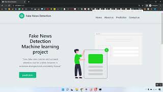 Fake News Detection App in Python Projects