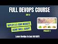Deploy A E-Comm Website Using Shell Script | Full DevOps Course (60 Days) | Day 6