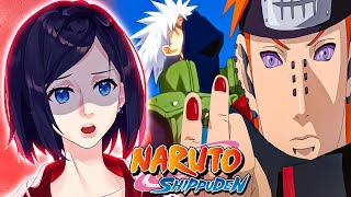 انطباع مباشر ناروتو شيبودن -الهجوم على قرية كاكاشي ضد باين|Naruto Shippuden Episode157-159REACTION