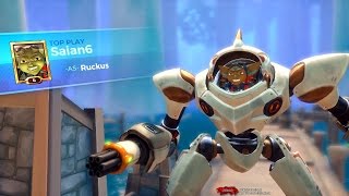 Paladins - EP40 - Ruckus Top Play Gameplay - Fish Market Map