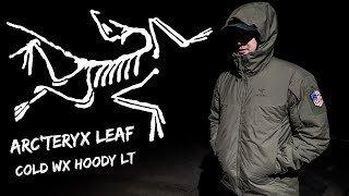 Arc'teryx LEAF Cold WX Hoody LT - a very lightweight jacket for cold weather (and looking cool)