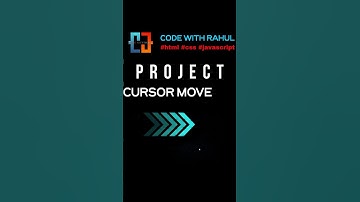 Square Cursor Move Animation #coding #programming #html #css #javascript #project