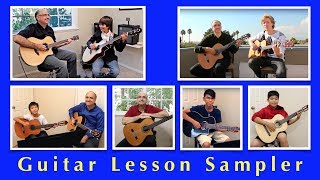 Guitar Lesson Sampler