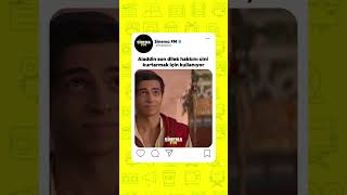 Aladdin Son Dilek Hakkını Cini Kurtarmak Için Kullanıyor